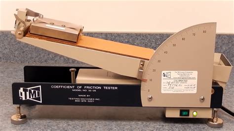 Inclined Plane Coefficient of Friction Tester purchase|coefficient of friction 32 25.